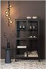 Schwarze Vintage Vitrine Kommode FERRE L Bild 2