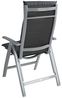 GO-DE Hochlehnerauflage INDIGRO, B 48 x L 118 cm, Grau, 6er Set, (Set, 6 St), Gartenstuhlauflagen für Hochlehnstühle Bild 3