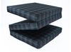 Klappmatratze Klappmatratze Gästematratze VW GTI 180x65x7cm Faltmatratze Bezug Bett, FORTISLINE, 7 cm hoch, (Klappmatratze), Zusammenklappbar, Waschbar Bild 3