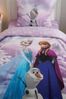 BrandMac Kinderbettwäsche Disney Frozen Bettwäsche-Set Anna, Elsa & Olaf 135x200cm, 1 teilig, Langlebig Bild 5