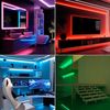 EAXUS LED Stripe - IP65 Wasserfeste LED Lichterkette. RGB Bunt, Licht Band, 4 Farbwechselprogramme, Dimmfunktion, Fernbedienung Bild 5