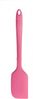 Teigschaber Vollsilikon groß, pink, Länge: 29,7 cm Bild 3