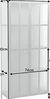 riess-ambiente Vitrine DURA STEEL 180cm schwarz / transparent (Einzelartikel, 1-St) Wohnzimmer · Schrank · Metall · Glas · Industrial Design Bild 3