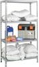 Simon Rack Schwerlastregal, 1500 x 900 x 300 mm, Bis 70 kg Belastbar, 4 Verstellbare Ablagen, Kellerregal, Lagerregal, Verzinkt - Ecoclick Bild 4