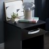 Amazon-Marke – Movian Nachttisch mit 1 Schublade, Hochglanz, schwarz, 47 x 40 x 36 cm Bild 5
