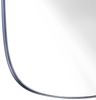 Wandspiegel CERGY 39 cm 95 cm Metall Schwarz Bild 5