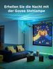 Govee Deckenfluter Stehlampe Wellenbeleuchtung RGBICWW, Dreizonenbeleuchtung Stehlampe Kompatibel mit Matter und Alexa, 80+ SzenenModi,1000LM, 2700-6500k, für Schlafzimmer, Wohnzimmer und Höhle Bild 2