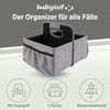 Olympia Baby Organizer Aufbewahrungsbox Grau Rechteckig Einfarbig 290 mm 150 mm Bild 2