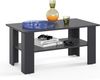KOMTO Couchtisch Wohnzimmertisch Modern Couchtisch Holz Coffee Table Tisch (Wohnzimmer Beistelltisch Sofatisch Kaffeetisch, Spanplatte, Vienna 90x50x43 cm) Bild 4