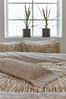 Rivièra Maison Renforcé Bettwäsche Raffiana Natural 155X220 155x220 cm + 1 x 80 x 80 cm 1 Bettbezug, 1 Kissenbezug Natur Bild 3