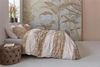 Rivièra Maison Renforcé Bettwäsche Raffiana Natural 155X220 155x220 cm + 1 x 80 x 80 cm 1 Bettbezug, 1 Kissenbezug Natur Bild 4