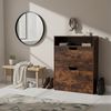 Relaxdays Schuhschrank Kipper mit offenem Fach Bild 2
