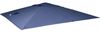 Ersatz-Bezug für Luxus-Ampelschirm HWC-A96, Sonnenschirmbezug Ersatzbezug, 3x3m (Ø4,24m) Polyester 2,7kg ~ blau Bild 3