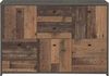 Kommode >Burg< in Betonoptik Dunkelgrau - 114.1x77.5x29.6cm (BxHxT) Bild 4