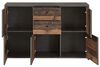 Kommode >Burg< in Betonoptik Dunkelgrau - 114.1x77.5x29.6cm (BxHxT) Bild 5