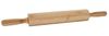 Teigrolle HWC-B71, Nudelholz Wellholz Ausroller Rollholz Teigwalze Teigausroller Holzroller Holzwalze, Bambus 44x5cm Bild 2