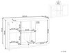 Sideboard MARANA 75 cm Heller Holzfarbton Bild 3