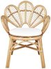 Pfauenstühle 2er Set FLORENTINE II Rattan Natürlich Bild 5