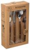 Besteck-Set AMAZONIE, 24-teilig, mit Holzgriffen Bild 2