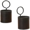 Marrakesch Orient & Mediterran Interior Übertopf 2er Set Vintage Gartendeko Blumentopf Pflanzkübel Solia (2 St), Handarbeit Bild 5