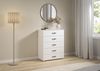 rauch Aditio Box, Kommode, 5 Schubladen, mit Softclose-Funktion, Farbe Weiß, BxHxT 80x100x43cm Bild 2