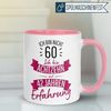 Momentals Tasse 60 Geburtstag Frau – „Nicht 60 – Ich hab Erfahrung“ – Geschenk Frauen, Gratis Versand · Links-&Rechtshänder · Spülmaschinenfest Bild 2