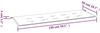 vidaXL Gartenbank-Auflage Anthrazit 150x50x3 cm Oxford-Gewebe 43191 Bild 4