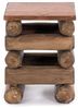 Hocker BLOCK 38 Teak Massivholz naturfarben Bild 4