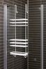 Euroshowers GmbH Duschablage Duschkabinen Hängeregal 3 Etagen Duschablage Duschregal Weiß Bild 2