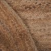 Teppich Jute natürlich 120x180 cm Kurzflor DEMIRCI Bild 4