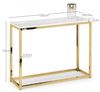 Julian Bowen Scala Konsolentisch, Gold Bild 2