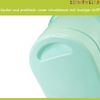 Premium Windeleimer aquamarin mit Deckel und Tragegriff Bild 4