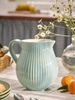 Ib Laursen - Krug Kanne Karaffe Vase Mynte Keramik 2l Green Tee Grün 2026-10 Bild 2