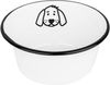 Laursen Fressnapf Hund, Emaille schwarz / weiß, Ø x H: 17x8 cm Bild 5