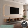 Planetmöbel TV-Board WEST TV Board 300 cm (3 x 100 cm) (TV Lowboard, Fernsehschrank hängend oder stehend), Fernsehtisch 3x 100cm breit Bild 5