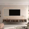 Planetmöbel TV-Board WEST TV Board 300 cm (3 x 100 cm) (TV Lowboard, Fernsehschrank hängend oder stehend), Fernsehtisch 3x 100cm breit Bild 2