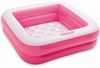 Intex Spielkiste, Swimming Pool, aufblasbar, quadratisch, für Babys und Kleinkinder, 57100 Rosa 57100 Bild 3