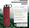 720°DGREE Trinkflasche noLimit Thermoflasche 710ml, Auslaufsicher für Schule, Sport, Fahrrad mit Sportdeckel Bild 5