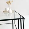 Dmora Couchtisch Doradus 55 x 55 x 36h cm Schwarz Quadratisch Bild 4