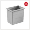 Hailo Einbaumülleimer Hailo Inneneimer 1093479 hellgrau 18 Liter 320 x 226 x 295 mm 2 Henkel Bild 2