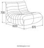 HOME DELUXE Relaxsessel CHILL - Beige Bild 3