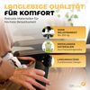 TPFLiving Premium XL Bürostuhl Zeus, ergonomischer Schreibtischstuhl | Inkl. verstellbare Lordosenstütze | Atmungsaktives Mesh-Material | Schwerlast Chefsessel | Belastbar bis 200 kg | Farbe: Grün Bild 5