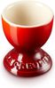 Le Creuset Steinzeug Eierbecher mit Stand-Fuß, Spülmaschinenfest, 9 g, 5.3 x 5.3 x 5.9 cm, Kirschrot Bild 1
