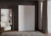 Drehtürenschrank >HOME NOOK< 9 Böden, 2 Stangen, Weiss - 133,2x210,5x42cm (BxHxT) Bild 2