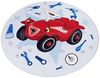 Kinderteppich- "Bobby Car" in Blau- Spielteppich Bild 2