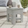 vidaXL Couchtisch Betongrau 40x40x42 cm Holzwerkstoff 810275 Bild 2