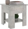 vidaXL Couchtisch Betongrau 40x40x42 cm Holzwerkstoff 810275 Bild 5