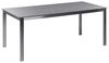 Gartentisch Set COSOLETO GROSSETO Sicherheitsglas Granit Optik 180x90x75 cm Schwarz Bild 4