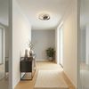 Lindby Deckenleuchten Emisua, LED, Metall, Schwarz Farbwechsel warmweiß / tageslicht IP20 mit Fernbedienung, LED 21,6 W gesamt, Farbwechsel warmweiß / tageslicht Bild 3