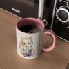 speecheese Tasse Katzentasse Kaffeebecher in rosa Bild 5